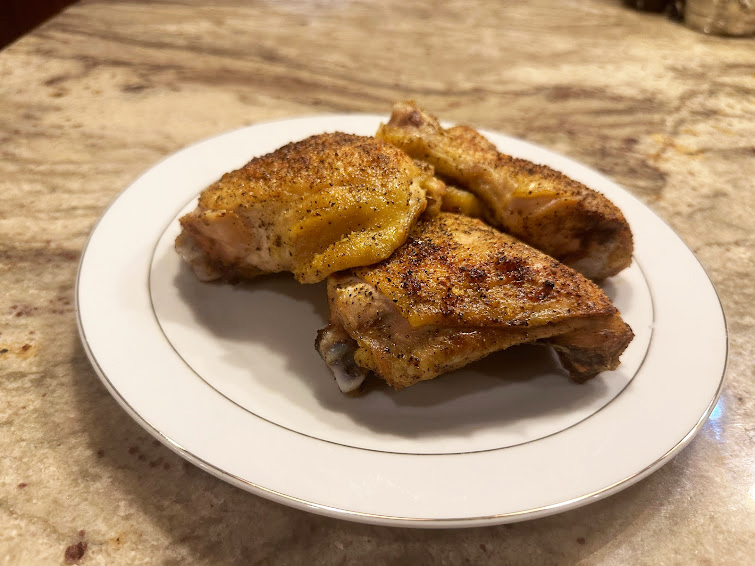 UNCLE WILLIE'S LEMON PEPPER BAKED CHICKEN LEGS AND THIGHS